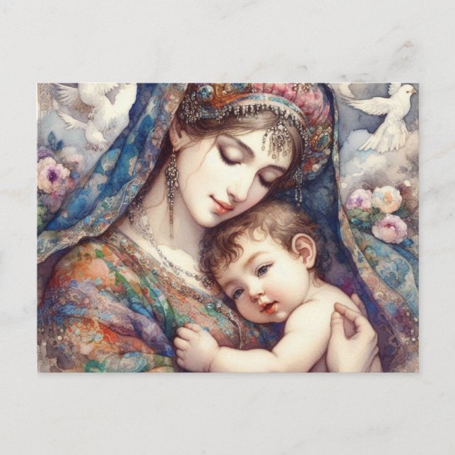  European Mum 14 Postcard (Front)