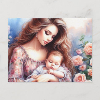 European Mum 4 Postcard