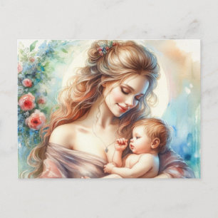 European Mum Postcard