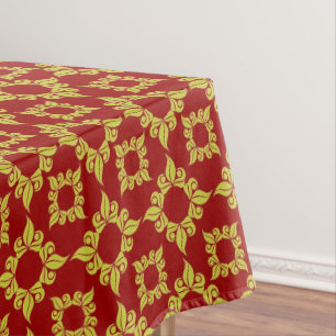 European Noble Antique Baroque Floral Art Deco Tablecloth