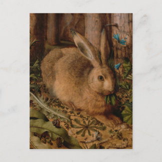 European Painting detail for Rabbit Year 2023 Postcard