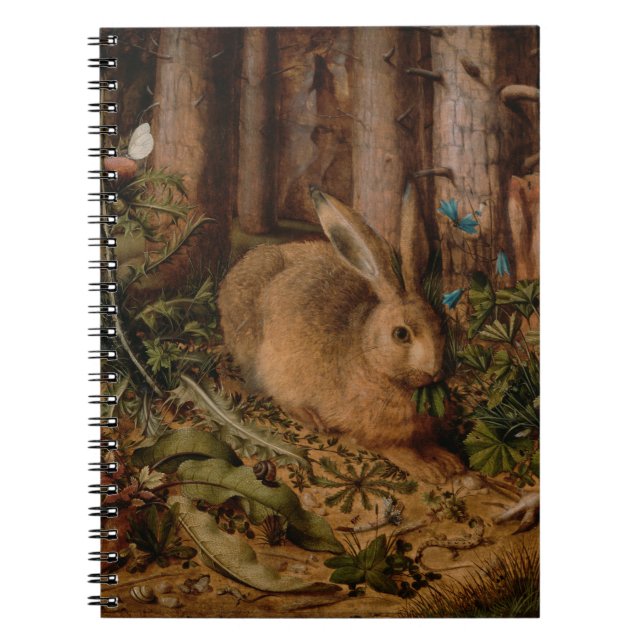 European Painting Rabbit Year 2023 Spiral Notebook (Front)