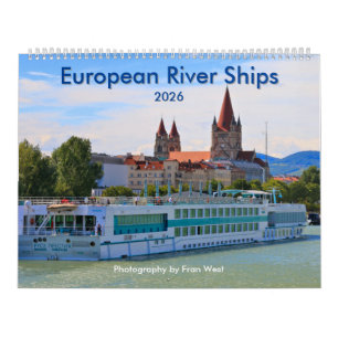 European River Ships 2026 Calendar