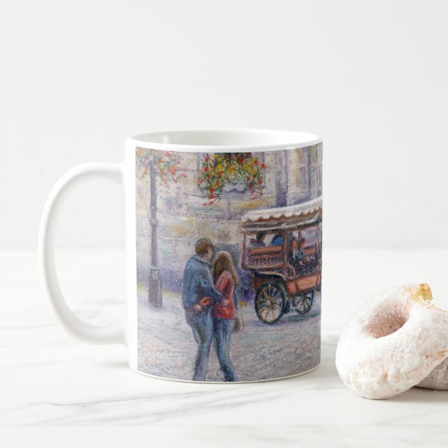 “European Romance” Coffee Mug (With Donut)