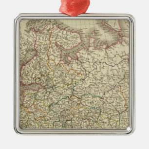 European Russia, Poland Metal Tree Decoration