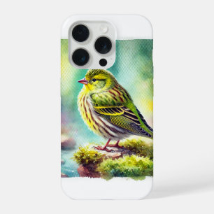 European Serin 130724AREF113 - Watercolor iPhone 15 Pro Case