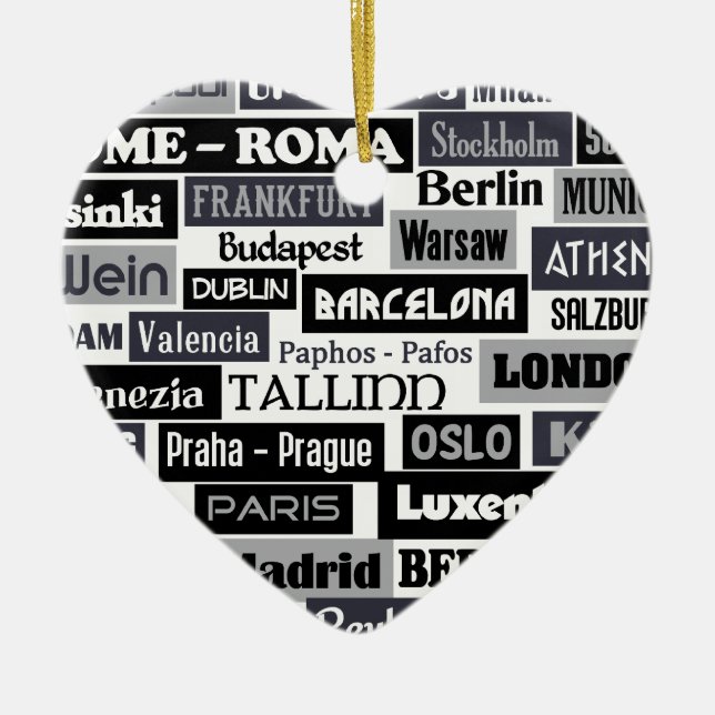 European Traveller custom ornament (Front)