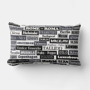 European Traveller custom throw pillows