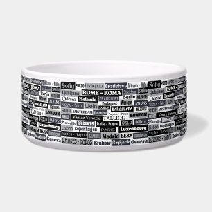 European Traveller pet bowls
