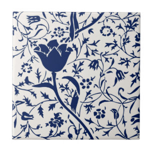 European Tulip Floral Tile
