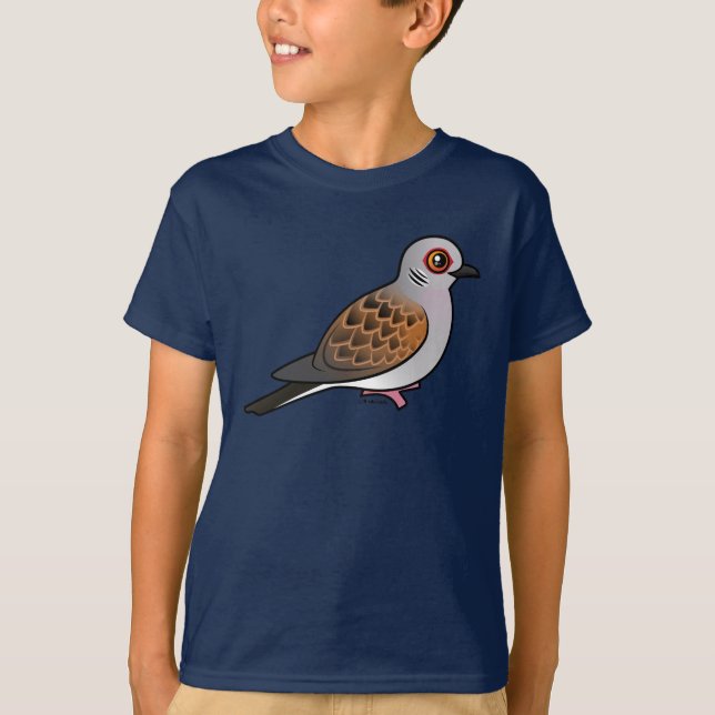European Turtle Dove T-Shirt (Front)
