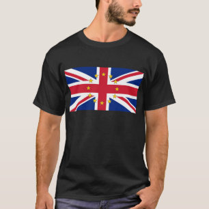 European UK United Kingdom Britain Union Jack Flag T-Shirt