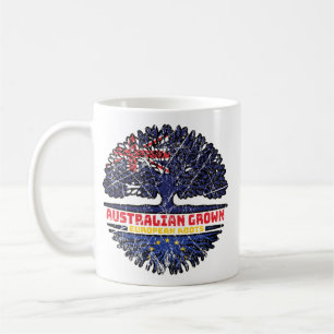 European Union EU Europe Australian Australia Tree Coffee Mug