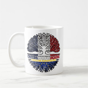 European Union EU Europe French France Tree Roots Coffee Mug