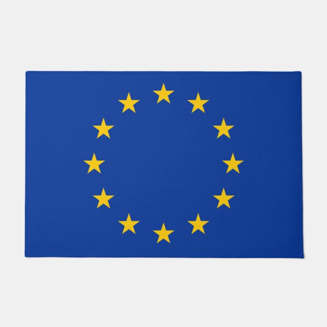 European Union EU Flag Doormat (Front)