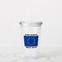 European Union EU flag Euro pride custom