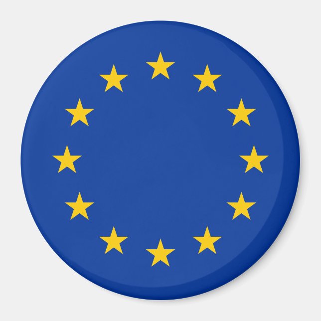European Union EU Flag Magnet (Front)