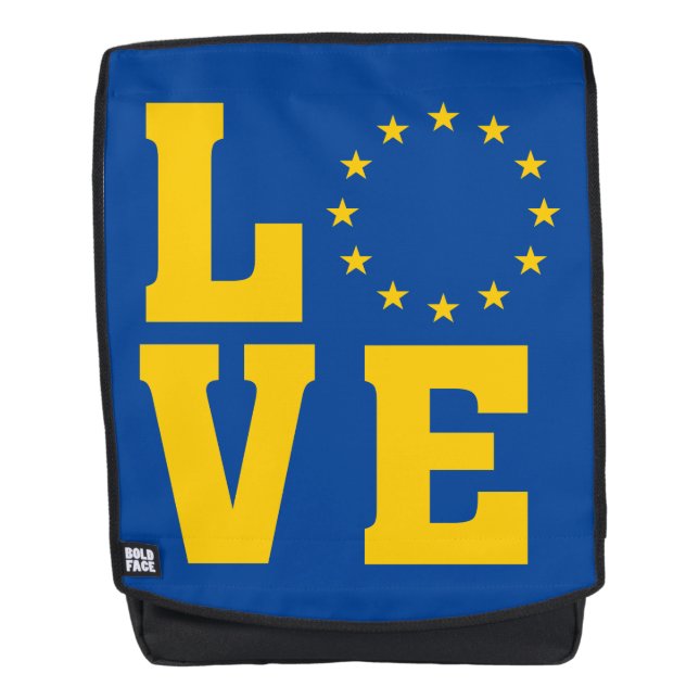 European Union, Europe Love Backpack (Front)