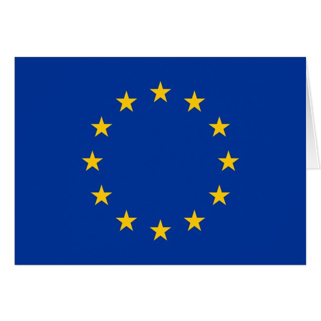 European Union Flag (Front Horizontal)