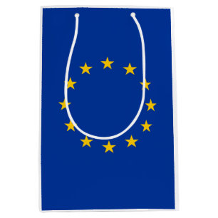 European Union Flag (EU) (Europe) Medium Gift Bag