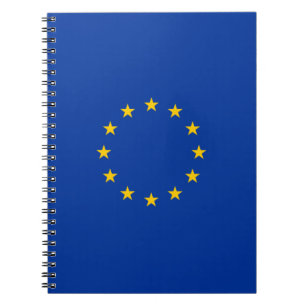 European Union Flag (EU) (Europe) Notebook