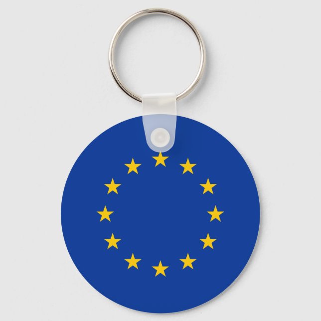 European Union Flag Key Ring (Front)