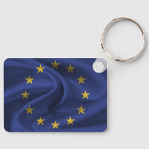 European Union Flag Keychain