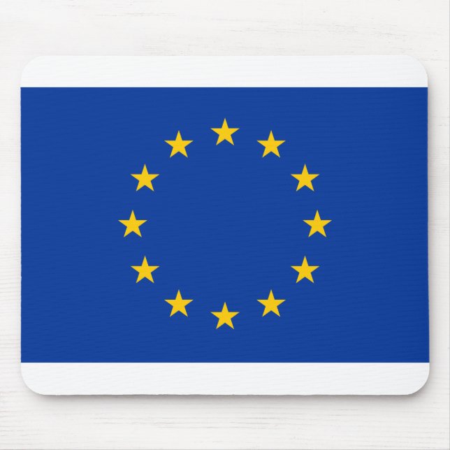 European Union Flag Mouse Pad (Front)