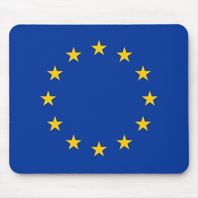 European Union flag Mouse Pad (Front)