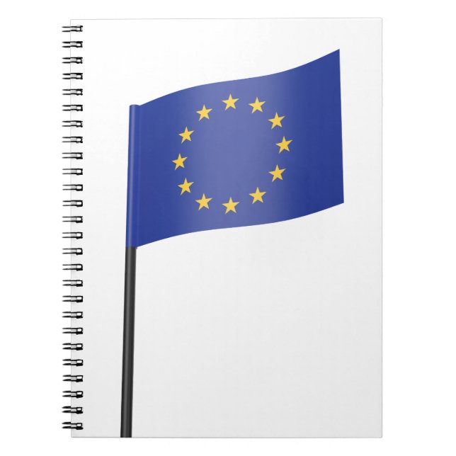 European Union flag Notebook (Front)