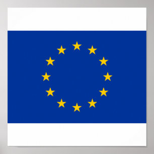 European Union Flag Poster