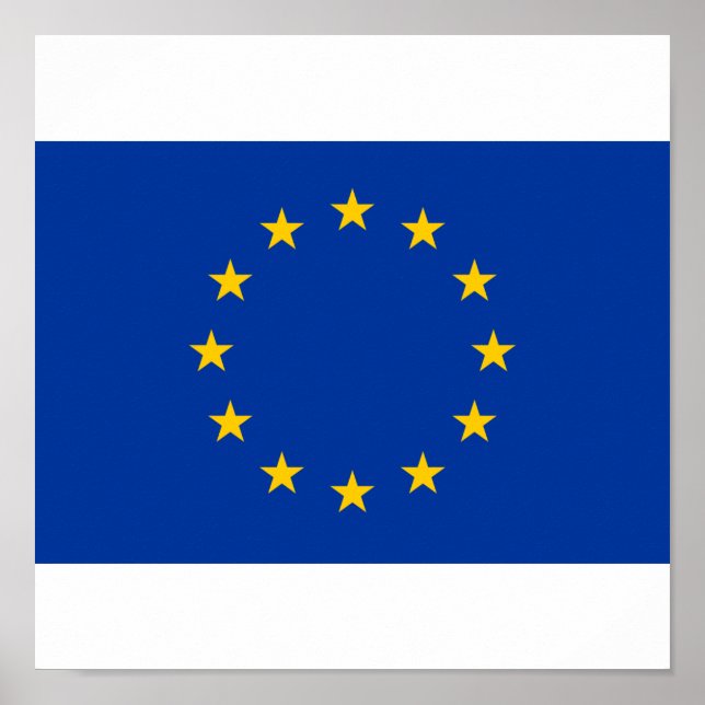 European Union Flag Poster (Front)