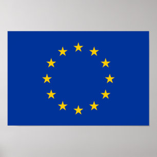 European Union Flag Poster