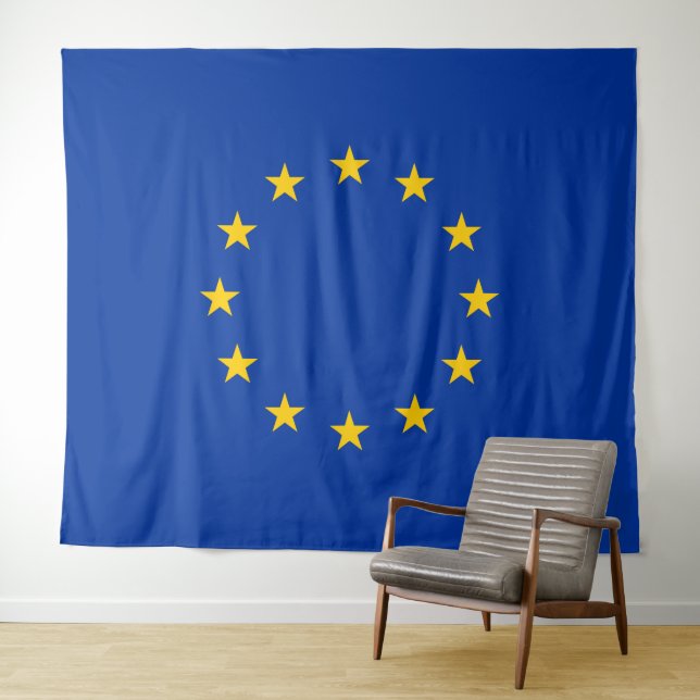 European Union flag Tapestry (In Situ (Horizontal))