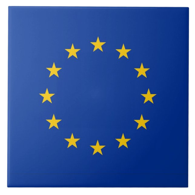 European Union Flag Tile (Front)