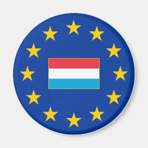 European Union Luxembourg Magnet