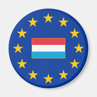 European Union Luxembourg Magnet