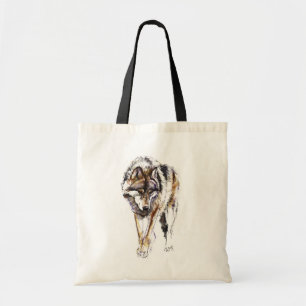 European Wolf Tote Bag