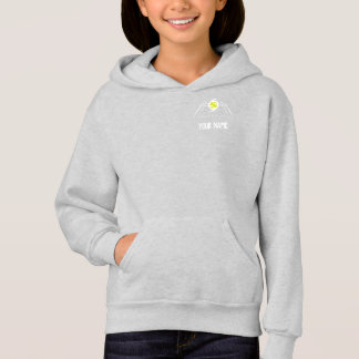 EuroSpin Girls Zip Hoodie Dark Colors