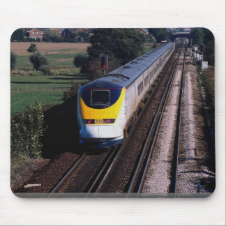 Eurostar passenger train mouse pad