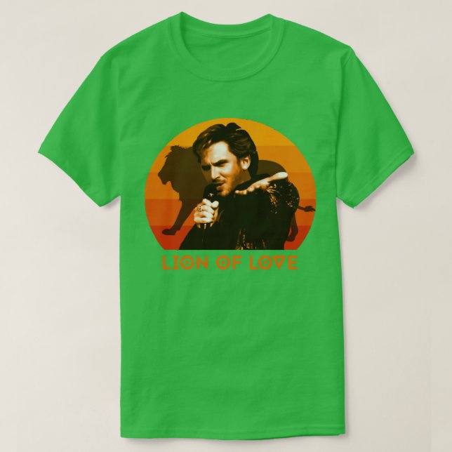 EuroVison Song Contest Fire Saga Lion Of Love T-Shirt (Design Front)