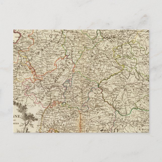 Eurupoe Postal Roads Postcard (Front)