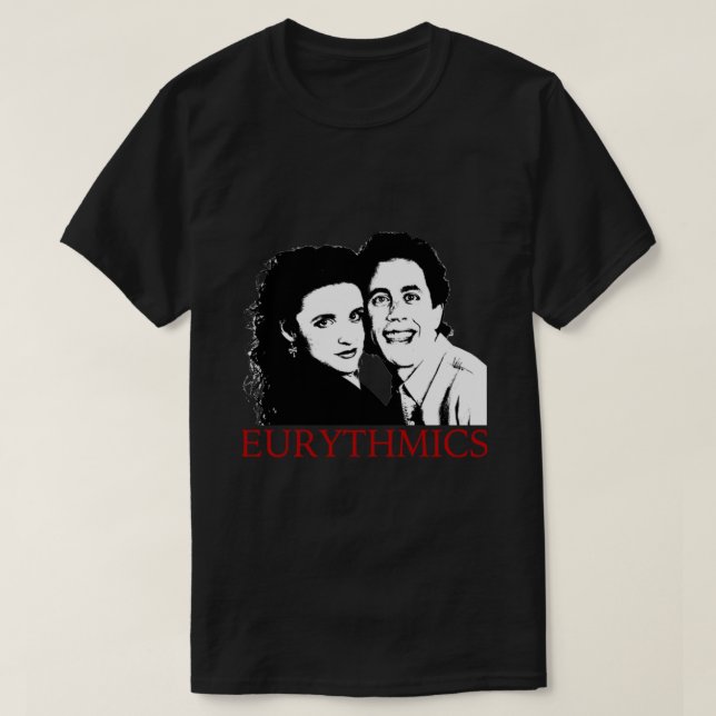 Eurythmics - Annie Lennox -  Dave Stewart Classic  T-Shirt (Design Front)