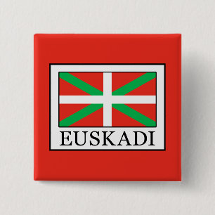 Euskadi 15 Cm Square Badge