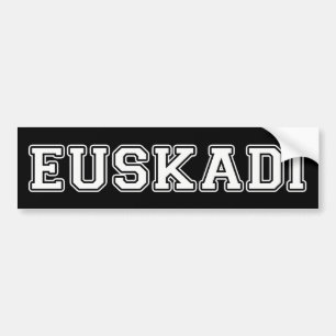 Euskadi Bumper Sticker