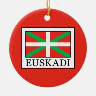 Euskadi Ceramic Ornament