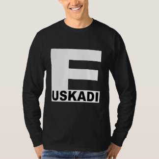 EUSKADI long sleeves black shirt