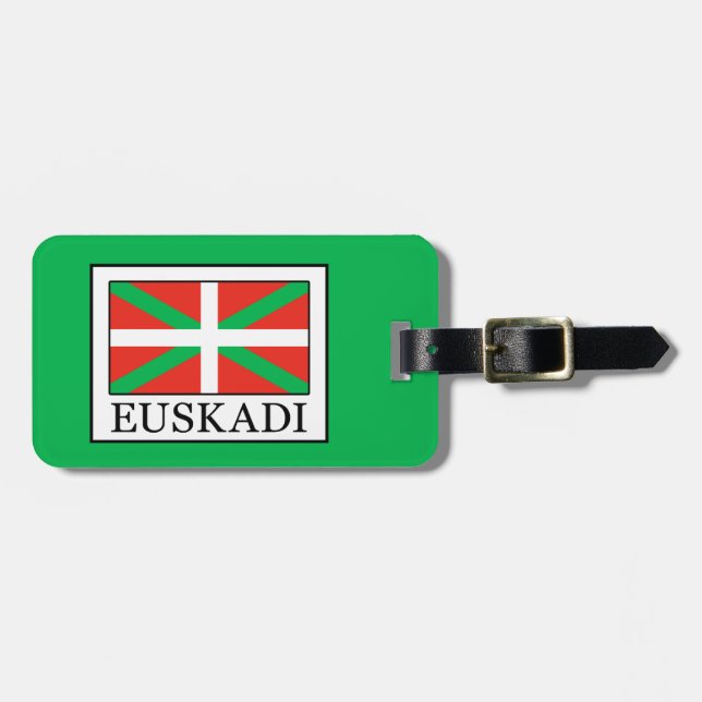 Euskadi Luggage Tag (Front Horizontal)