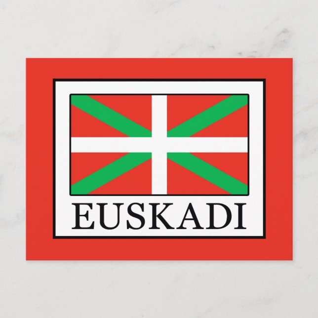 Euskadi Postcard (Front)