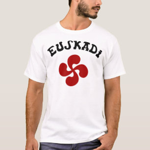 Euskadi Red Basque Cross T-Shirt